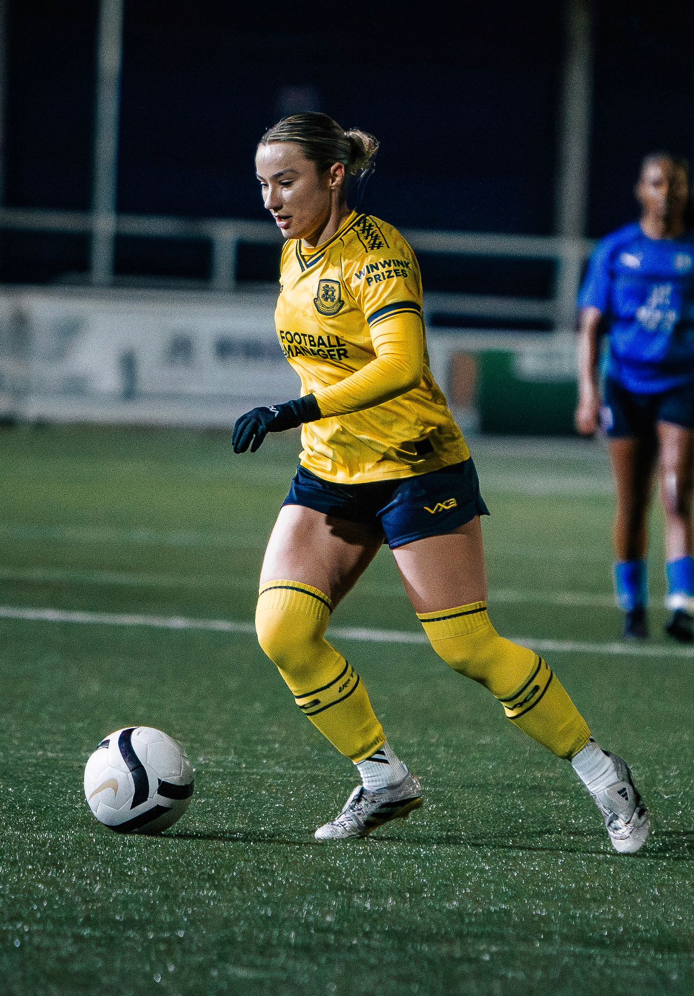Elicia Mulvaney playing for Hashtag United